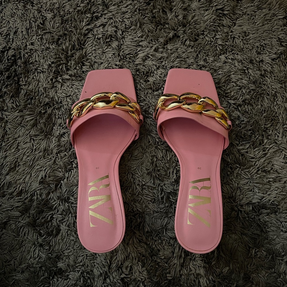 Zara pink heels